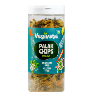Vegivate Palak Chips – Masala Munch Flavour