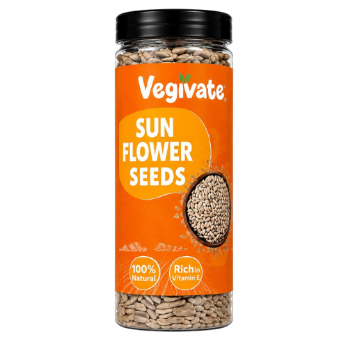 Vegivate Sunflower Seeds – 100% Natural | Rich in Vitamin E