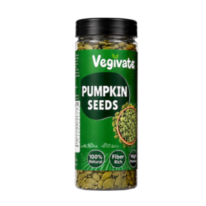 Vegivate Pumpkin Seeds – 100% Natural | High Protein & Fiber Rich | 200g